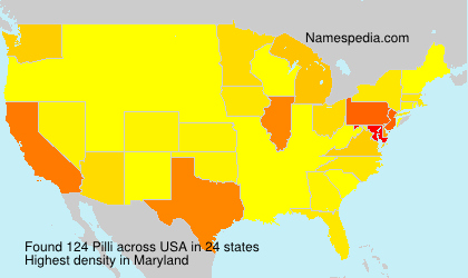 Surname Pilli in USA Surname Pilli in USA