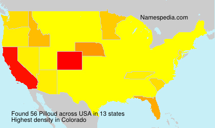 Surname Pilloud in USA Surname Pilloud in USA