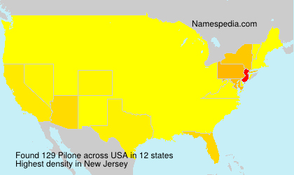 Surname Pilone in USA Surname Pilone in USA