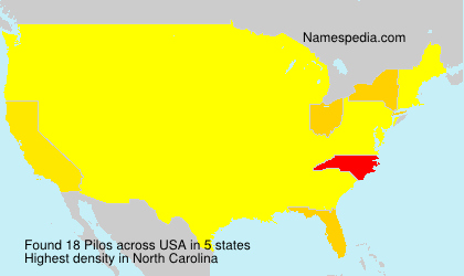 Surname Pilos in USA Surname Pilos in USA