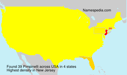 Surname Pimpinelli in USA Surname Pimpinelli in USA