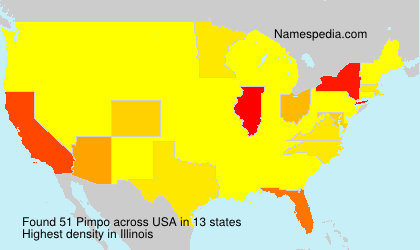 Surname Pimpo in USA Surname Pimpo in USA