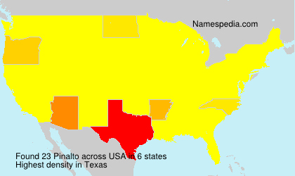 Surname Pinalto in USA Surname Pinalto in USA