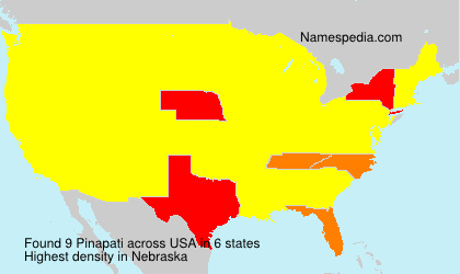 Surname Pinapati in USA Surname Pinapati in USA