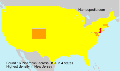 Surname Pinarchick in USA Surname Pinarchick in USA
