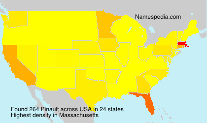 Surname Pinault in USA Surname Pinault in USA