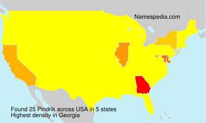 Surname Pindrik in USA Surname Pindrik in USA