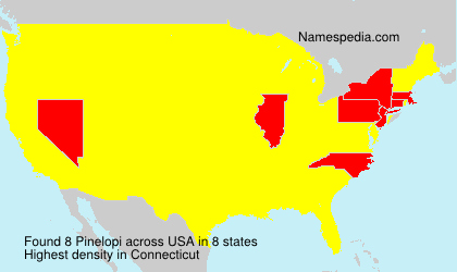 Surname Pinelopi in USA Surname Pinelopi in USA