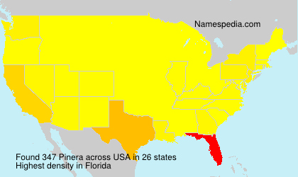 Surname Pinera in USA Surname Pinera in USA