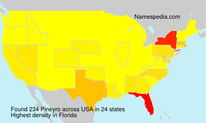 Surname Pineyro in USA Surname Pineyro in USA