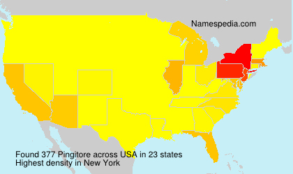 Surname Pingitore in USA Surname Pingitore in USA