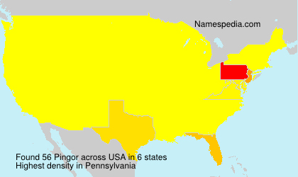 Surname Pingor in USA Surname Pingor in USA