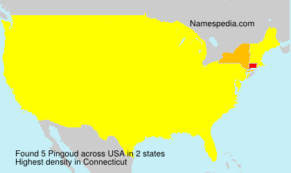 Surname Pingoud in USA Surname Pingoud in USA