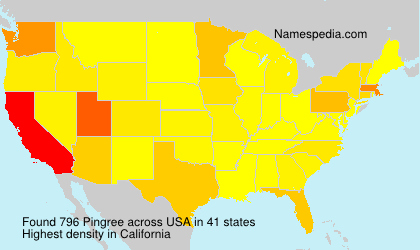 Surname Pingree in USA Surname Pingree in USA