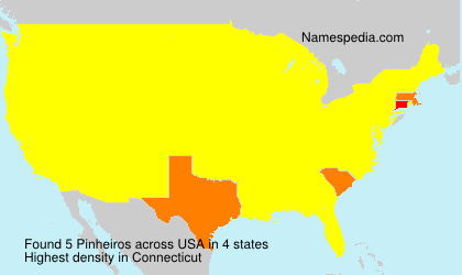 Surname Pinheiros in USA Surname Pinheiros in USA