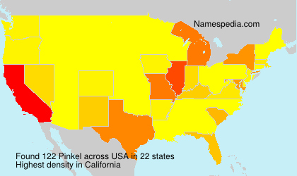 Surname Pinkel in USA Surname Pinkel in USA