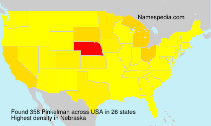 Surname Pinkelman in USA Surname Pinkelman in USA
