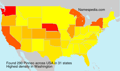 Surname Pinneo in USA Surname Pinneo in USA