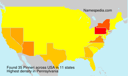 Surname Pinneri in USA Surname Pinneri in USA