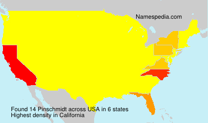 Surname Pinschmidt in USA Surname Pinschmidt in USA