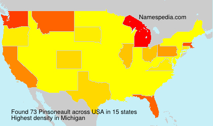 Surname Pinsoneault in USA Surname Pinsoneault in USA