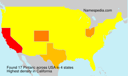 Surname Pintaric in USA Surname Pintaric in USA