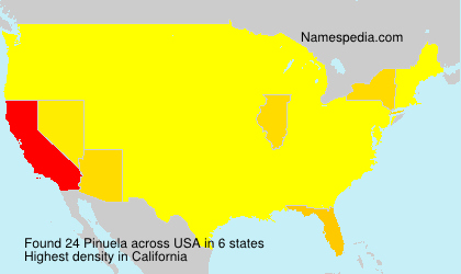 Surname Pinuela in USA Surname Pinuela in USA