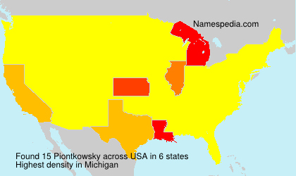 Surname Piontkowsky in USA Surname Piontkowsky in USA