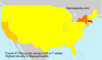 Surname Pipczynski in USA Surname Pipczynski in USA