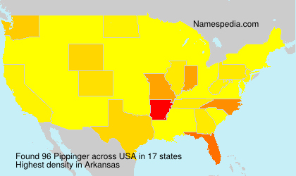Surname Pippinger in USA Surname Pippinger in USA
