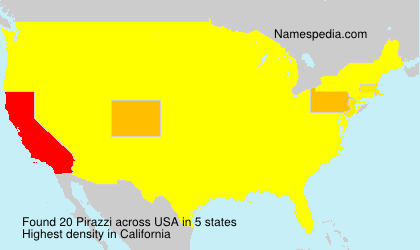 Surname Pirazzi in USA Surname Pirazzi in USA