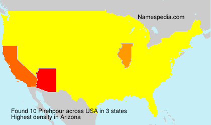 Surname Pirehpour in USA