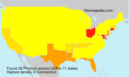 Surname Pirolozzi in USA Surname Pirolozzi in USA