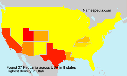 Surname Pirouznia in USA Surname Pirouznia in USA