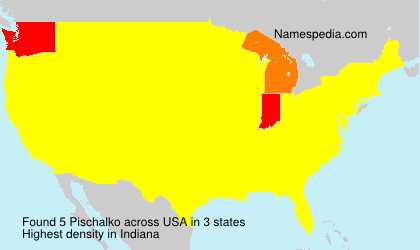 Surname Pischalko in USA Surname Pischalko in USA
