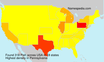 Surname Pish in USA Surname Pish in USA