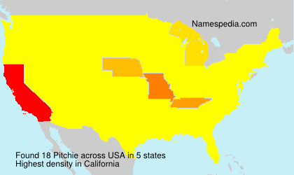 Surname Pitchie in USA Surname Pitchie in USA