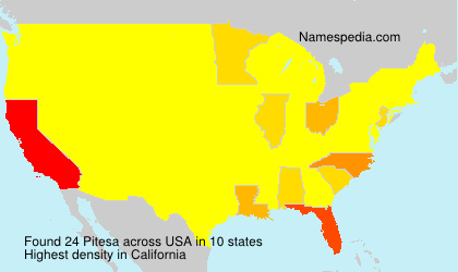Surname Pitesa in USA Surname Pitesa in USA