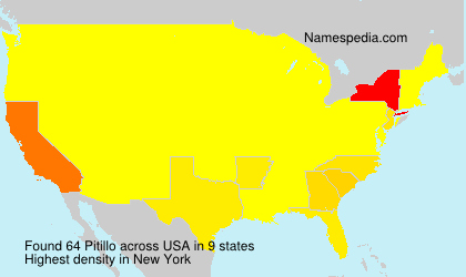 Surname Pitillo in USA Surname Pitillo in USA