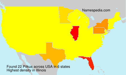 Surname Pitkus in USA Surname Pitkus in USA