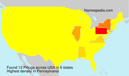 Surname Pitluga in USA Surname Pitluga in USA