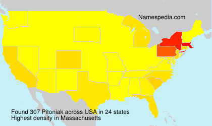 Surname Pitoniak in USA Surname Pitoniak in USA