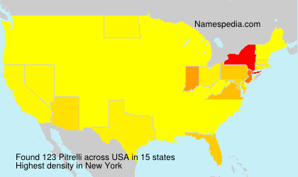 Surname Pitrelli in USA Surname Pitrelli in USA