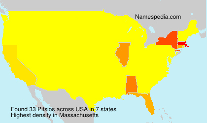 Surname Pitsios in USA Surname Pitsios in USA