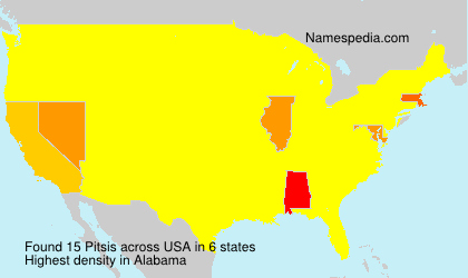 Surname Pitsis in USA Surname Pitsis in USA