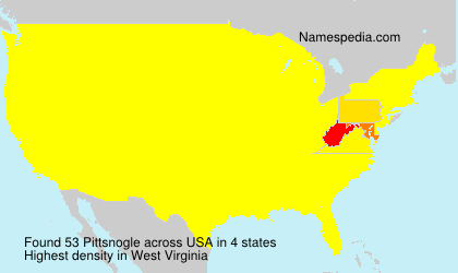 Surname Pittsnogle in USA Surname Pittsnogle in USA