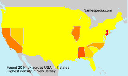 Surname Pituk in USA Surname Pituk in USA