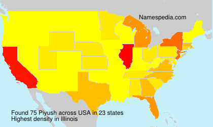 Surname Piyush in USA Surname Piyush in USA