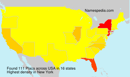 Surname Placa in USA Surname Placa in USA