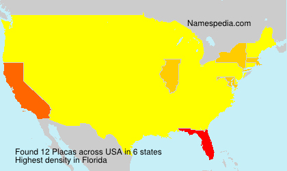 Surname Placas in USA Surname Placas in USA